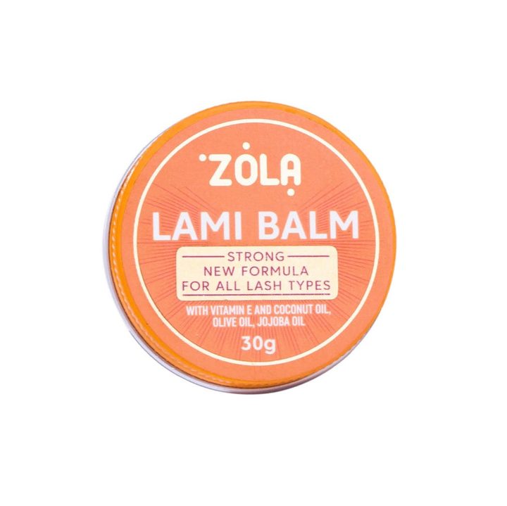 דבק בלאם פורמולה חדשה להרמת ריסים של חברת ZOLA (כתום)