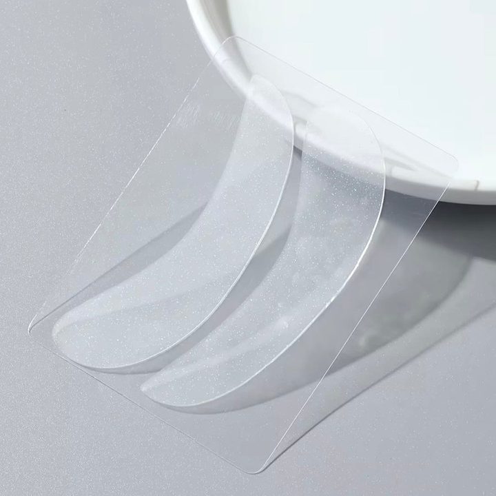 פאצים רב פעמיים לריסים – שקוף נצנצים