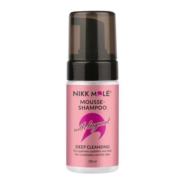 שמפו מוס לגבות, ריסים ופנים NIKK MOLE